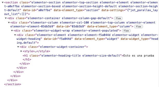 Elementor Code